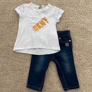 2T DKNY toddler girl outfit